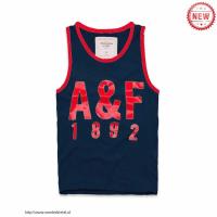 heren abercrombie fitch tanktop 1892 rood diepblauw Arnhem Shop lk6h9198